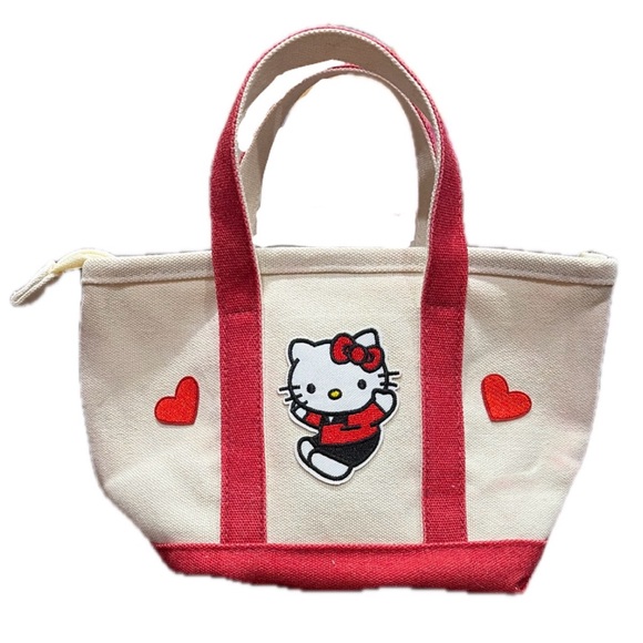 Mini Custom-Made Hello Kitty Canvas Tote Bag - Picture 3 of 9